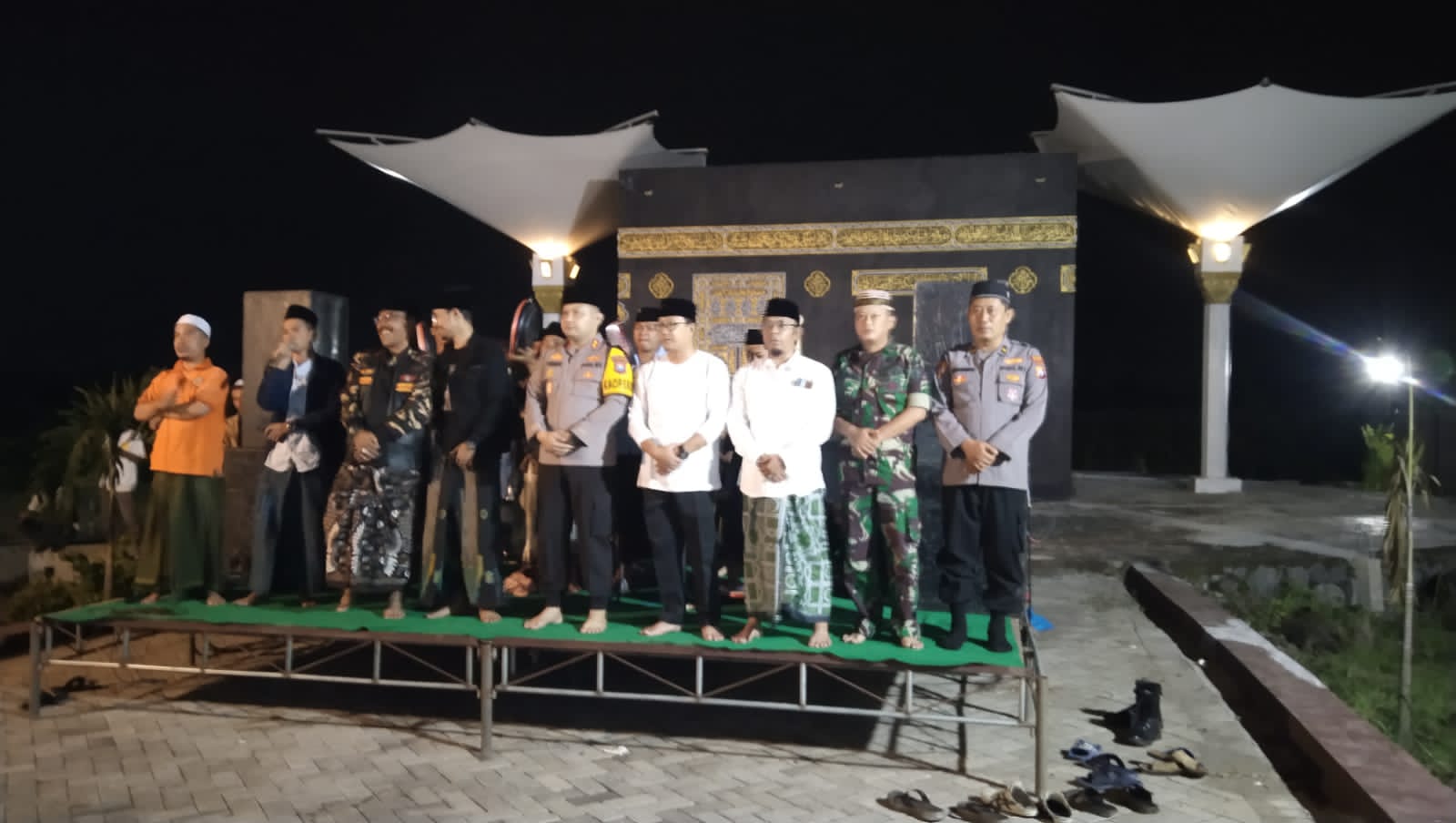 Lakukan Himbauan Kamtibmas, Kapolres Pasuruan Melaksanakan Halal Bihalal Dan Pembukaan Ngaji Cafe To Cafe