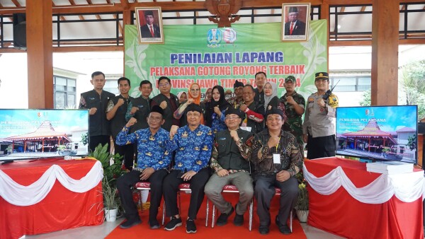 Desa Pajeng-Gondang Wakili Bojonegoro di Lomba Pelaksana Gotong Royong Terbaik Tingkat Jatim