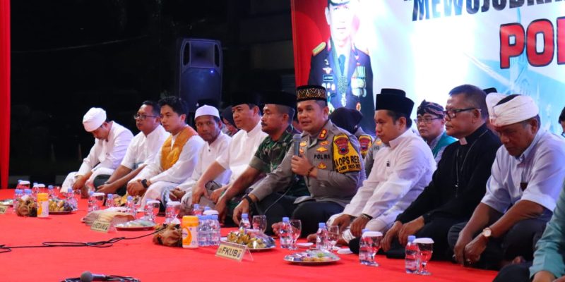 Polres Pekalongan Gelar Doa Bersama Lintas Agama Wujudkan Keamanan dan Kedamaian Negeri