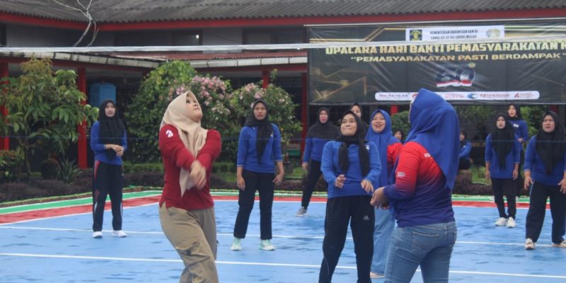 Semarak HBP ke-60 Tahun Lapas Lubuklinggau Buka Pekan Olahraga Pemasyarakatan