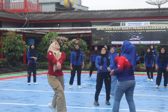 Semarak HBP ke-60 Tahun Lapas Lubuklinggau Buka Pekan Olahraga Pemasyarakatan