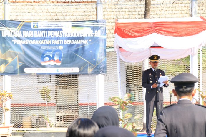Upacara Peringatan HBP ke-60, Menkumham : Tetaplah Menjadi Insan Pemasyarakatan yang Senantiasa Berkinerja Tinggi