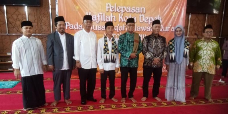 Sebanyak 52 Peserta MTQ ikut Mewakilih Kota Depok Mengekuti LombaTafsir Alqur,an di Kota Bekasi Jawa Barat