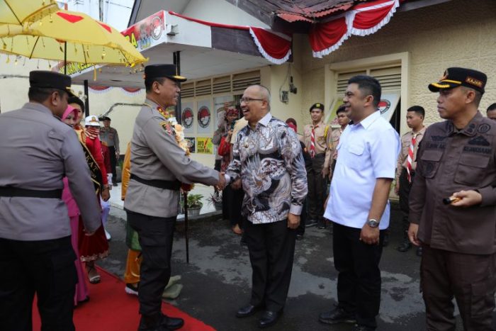 WaliKota Kotamobagu Asripan Nani Menyambut Kunjungan Kerja Kapolda Sulut dan Ketua Bhayangkari