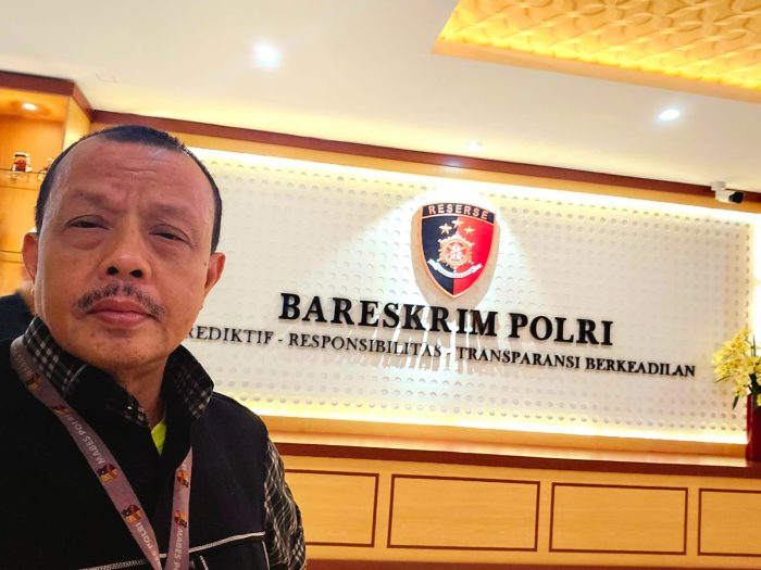 Jusuf Rizal ke Bareskrim Polri Lengkapi Data Korupsi Dana Hibah BUMN PWI Pusat RP.2,9 Milyar