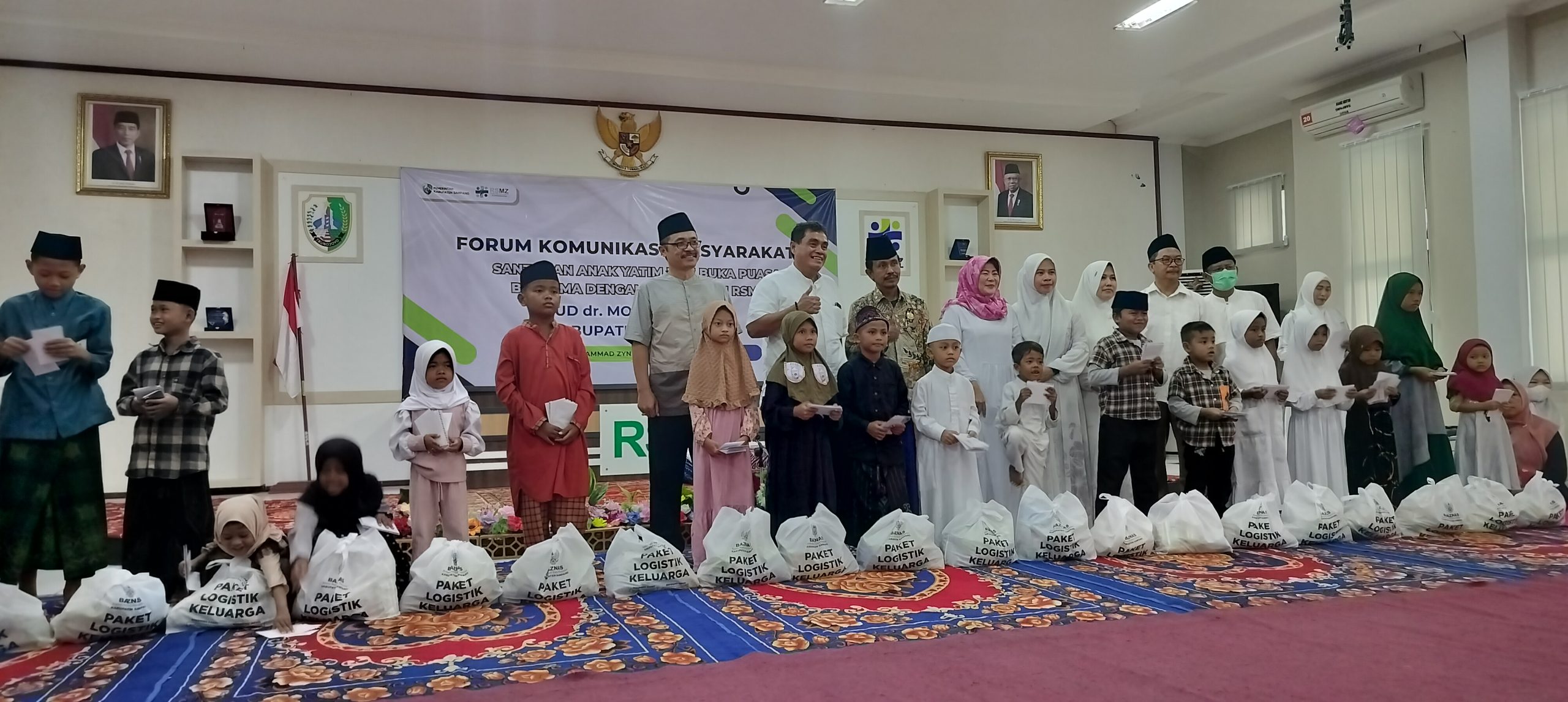 Rutinitas Ramadhan, RSMZ Sampang Gelar Santunan Anak Yatim Dan Buka Bersama
