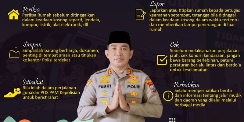 Jelang Lebaran Idul Fitri, Ini Himbauan Kapolres Bangkalan Untuk Para Pemudik