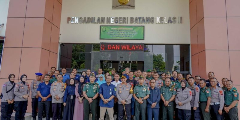Dandim Dan Kapolres Batang Gelar Halal Bihalal Bersama