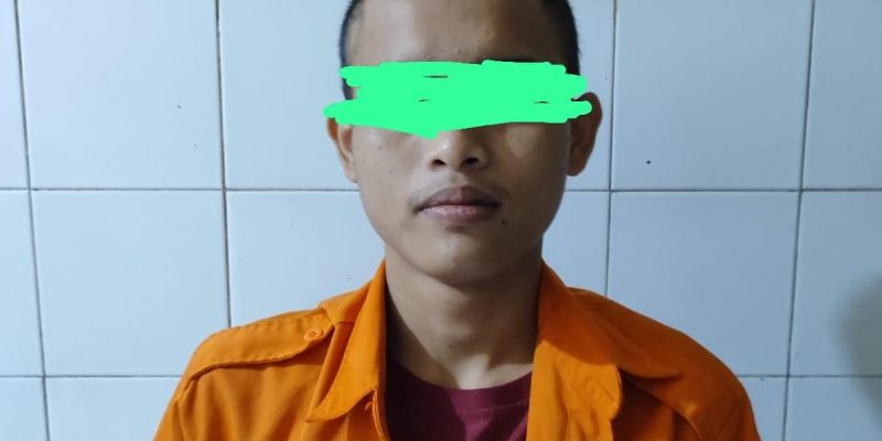 Polres Pelabuhan Tanjung perak Berhasil Amankan Pelaku Curanmor TKP Depan Warkop Green Jl. Tanjung Sadari.