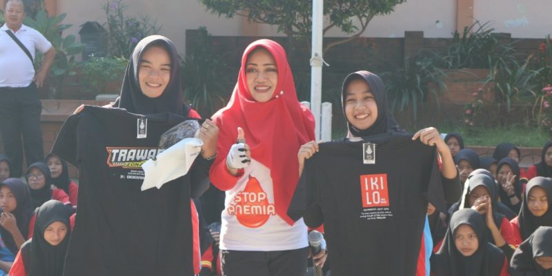 Cegah Anemia Pada Remaja Putri, Bupati Ikfina Gencar Kampanyekan TTD