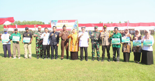 TMMD Ke-120 Tahun 2024 di Bojonegoro Resmi Dibuka, Gotong Royong Mewujudkan Pembangunan Merata dan Berkesinambungan