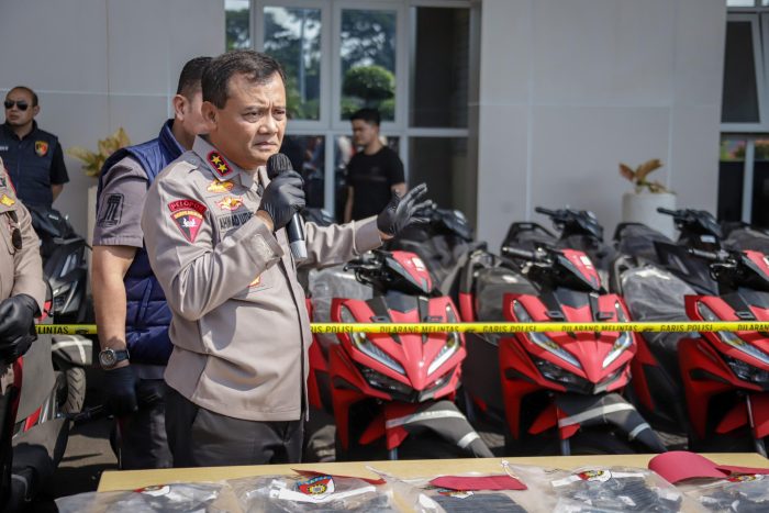 Irjen Pol Ahmad Luthfi : Polda Jateng Ungkap Kasus Penadahan Motor Transnasional