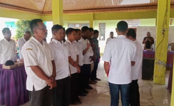 Pemdes Sumberagung Gelar Sosialisasi Pembentukan Panitia  Pengangkatan Calon Perangkat Desa