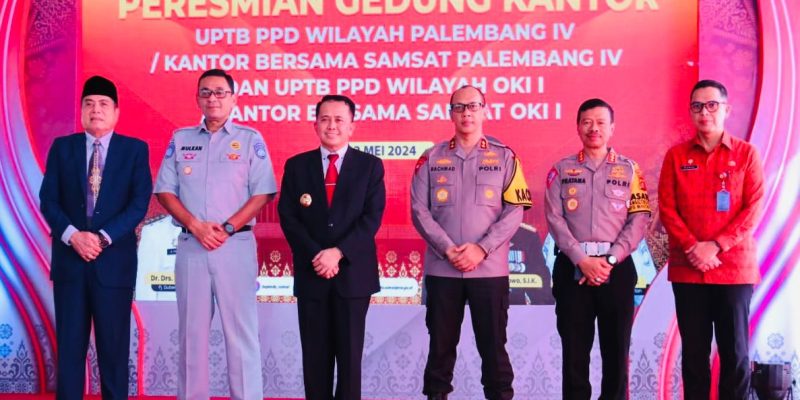 Peresmian Kantor Bersama Samsat Palembang IV, Kapolda Sumsel Irjen A Rachmad Wibowo Berharap Peningkatan Pelayanan Masyarakat