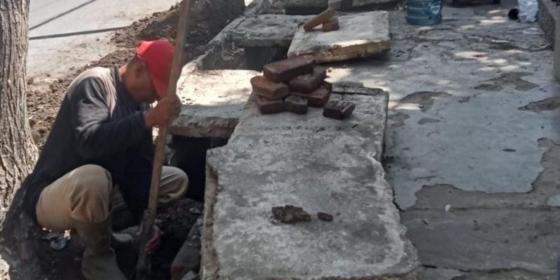 Dinas PUPR Nganjuk Kembali Giatkan Pemeliharaan Saluran Air
