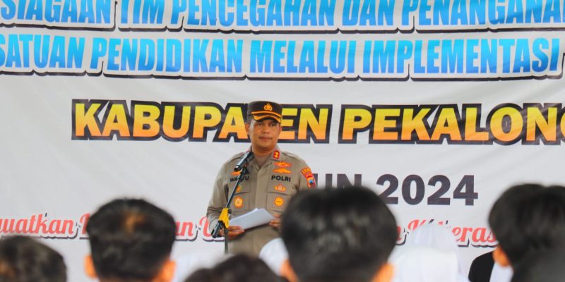 Melalui TPPK, Polres Pekalongan Siap Kolaborasi Dengan Satuan Pendidikan Wujudkan Lingkungan Pendidikan yang Menyenangkan