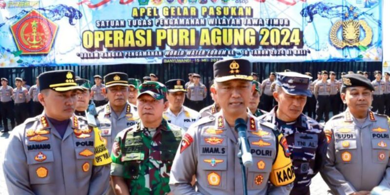 Polda Jatim Libatkan Ratusan Personel Gabungan Kawal WWF ke – 10 di Bali
