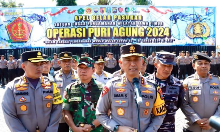 Polda Jatim Libatkan Ratusan Personel Gabungan Kawal WWF ke – 10 di Bali