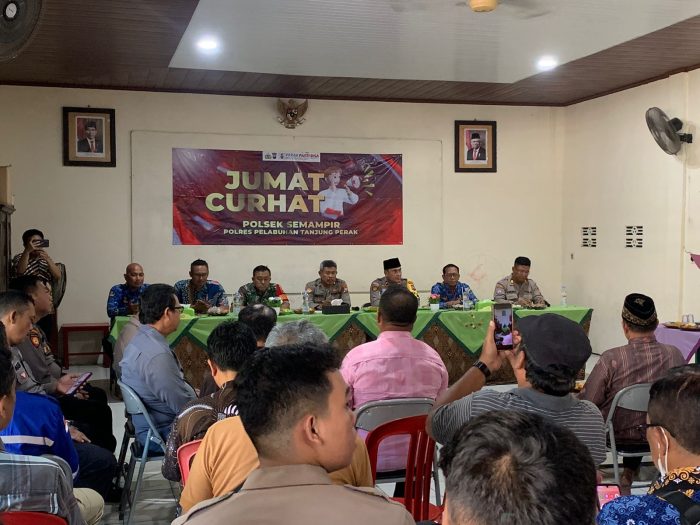 Jumat Curhat Polres Pelabuhan Tanjung Perak Ajak Warga Peduli Sesama