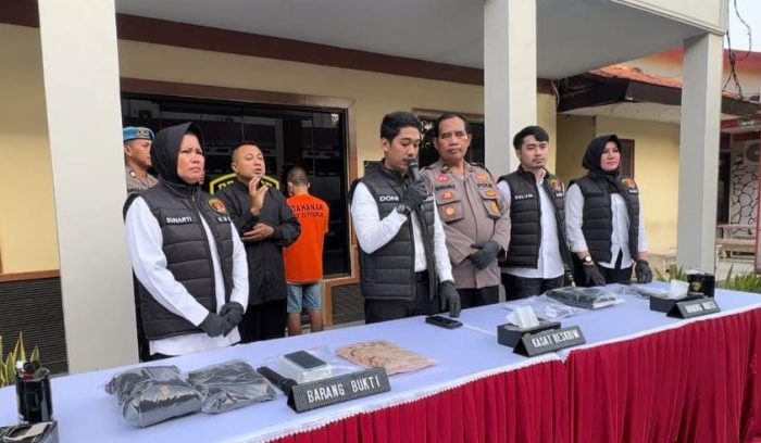 Polres Pasuruan Berhasil Ungkap Kasus Pembakaran Di PT. Velesia (Kaboki) Sukorejo