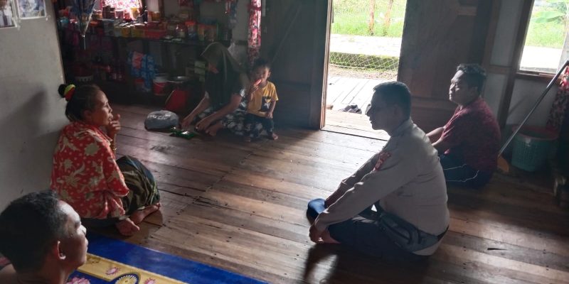 Personel Ditpolairud Polda Kalteng Beri Imbauan Kamtibmas