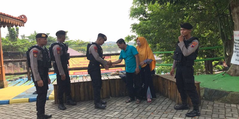 Tim Raimas Polres Pekalongan Giatkan Patroli Preventif di Lokasi Wisata