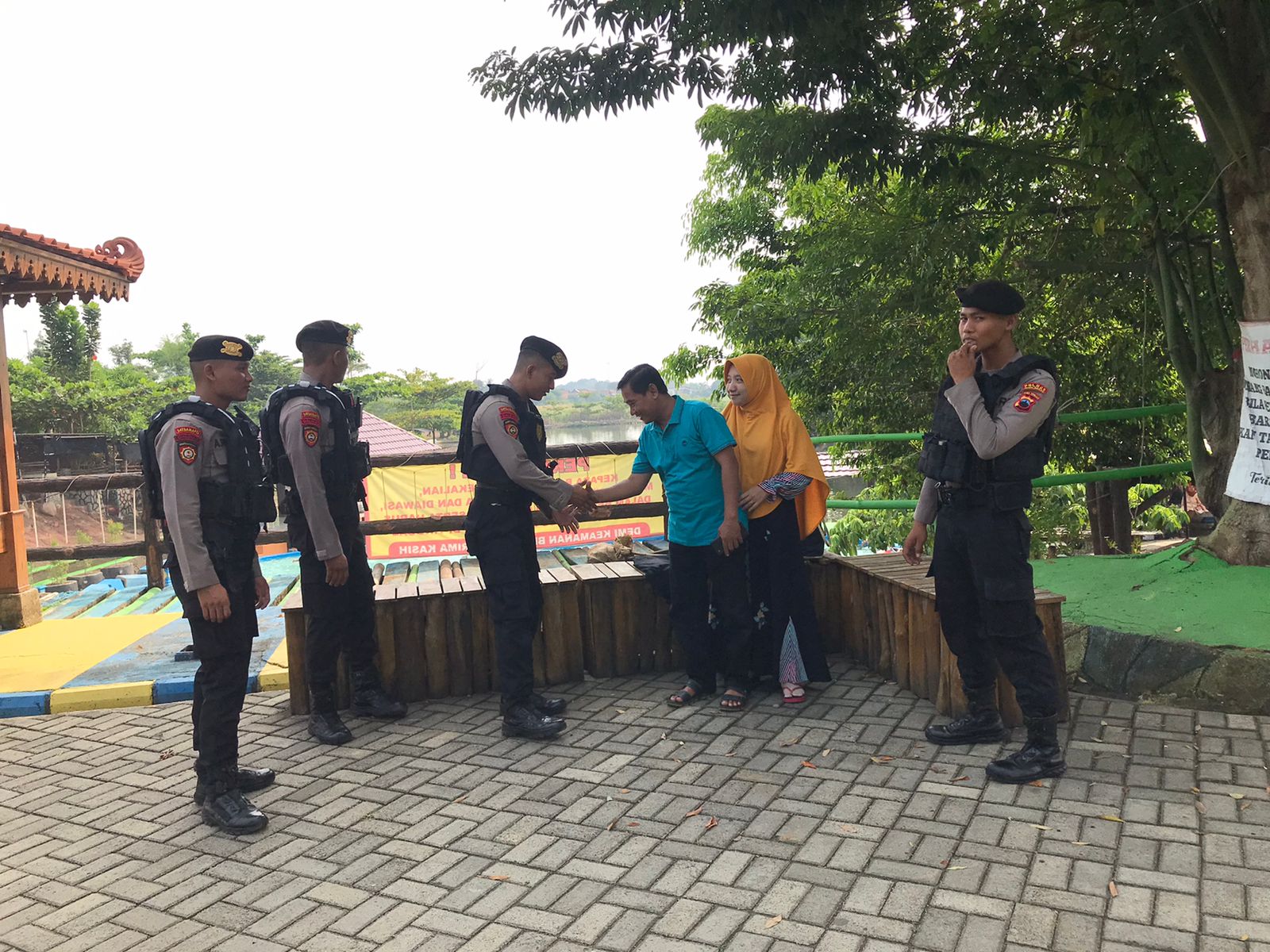 Tim Raimas Polres Pekalongan Giatkan Patroli Preventif di Lokasi Wisata