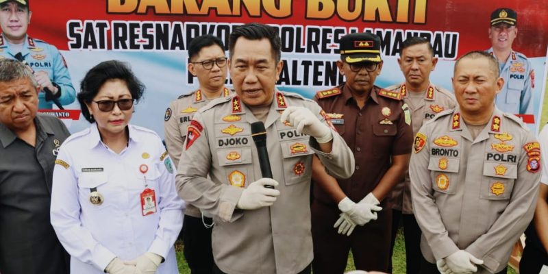 Kapolda Kalteng Ajak Masyarakat Cegah Peredaran Narkoba di Bumi Tambun Bungai