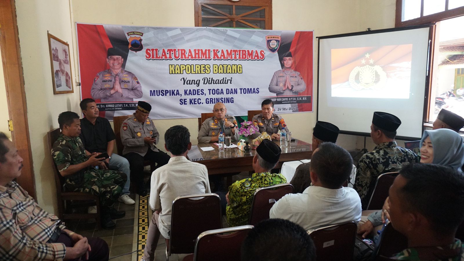 Pentingnya Komunikasi Jaga Kamtibmas, Ini Pesan Kapolres Batang