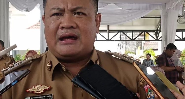 Pj Walikota Lubuklinggau Meninjau Tempat Lokasi Persiapan Penyambutan Kedatangan Kungker Bapak Presiden