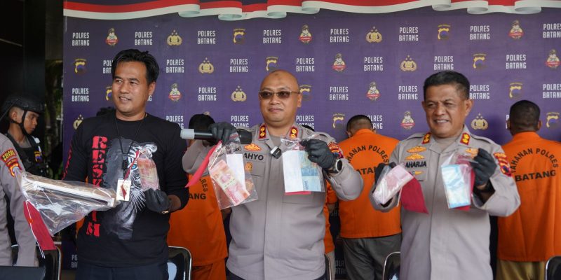 Polres Batang Ungkap Sindikat Pembuat dan Pengedar Upal