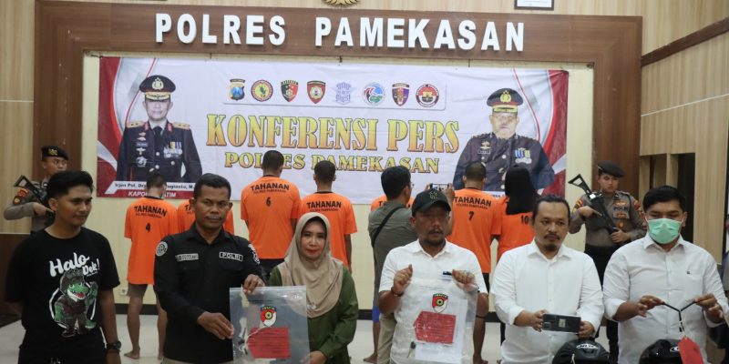 Polres Pamekasan Berhasil Ungkap Curanmor, Tersangka Pasutri dan Penadah Diamankan