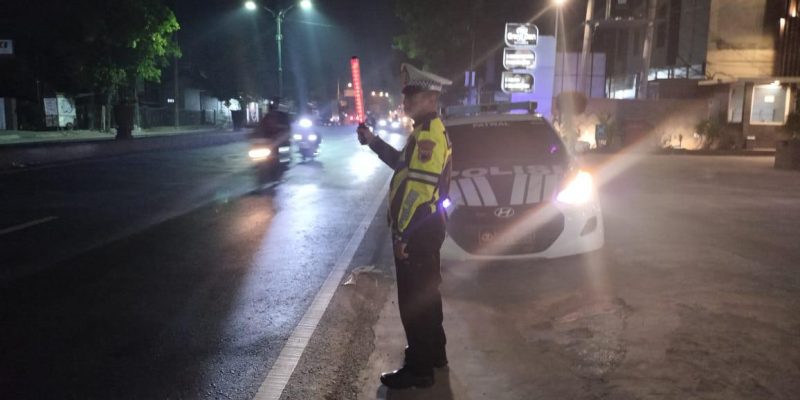 Sat Lantas Polres Pekalongan Gelar Patroli di Jalur Pantura, Ciptakan Kamseltibcar Lantas