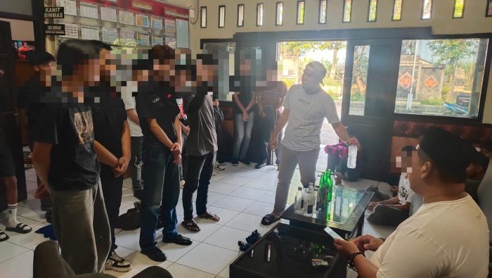 Polsek Bojong  Purwakarta Amankan 28 Siswa SMK Rayakan Kelulusan Sekolah Dengan Pesta Miras