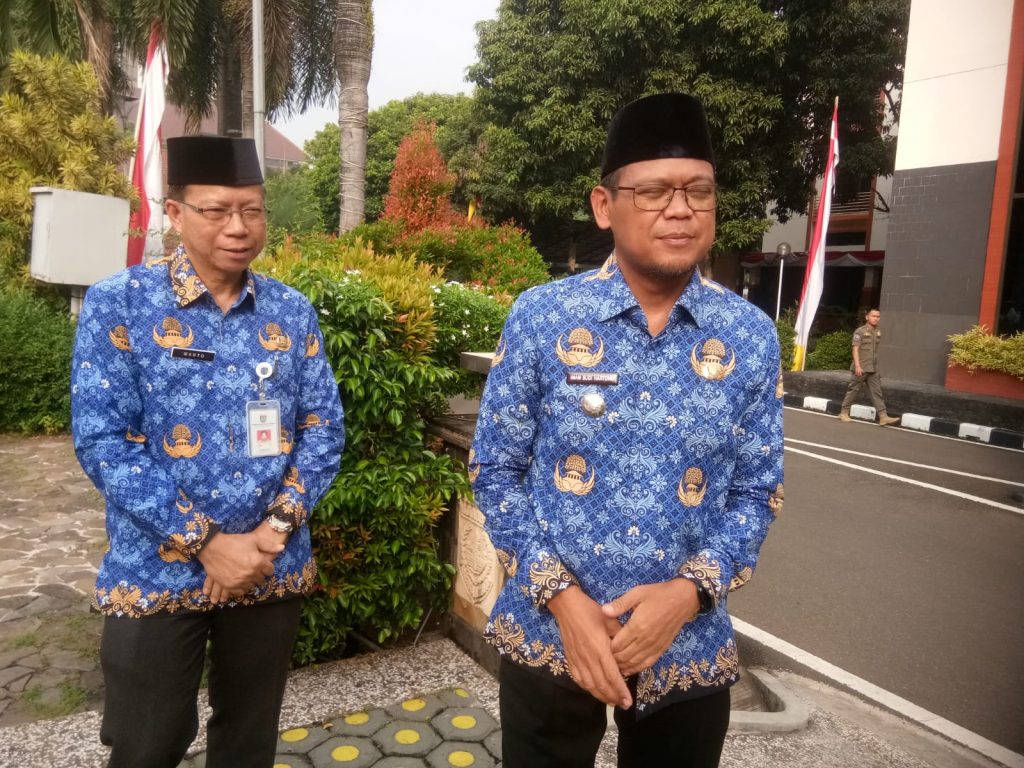 Wakil Walikota Depok. Ir H. Imam Budi Hartono Pembina Apel degan tema : Kebangkitan National Hari Pendidikan Nasional