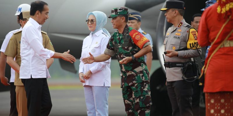 Presiden Republik Indonesia Kunjungi Kota Lubuklinggau Disambut Ribuan Masyarakat