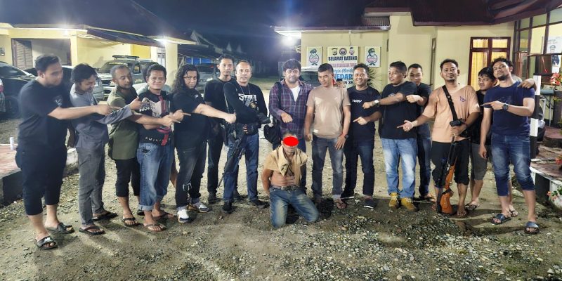 Tim Unit Opsnal Gabungan Polres Aceh Timur dan Unit Opsnal Sat Reskrim Polres Langsa Berhasil melakukan penangkapan terhadap Pelaku Pembunuhan, DPO Polres Langsa Tahun 2019