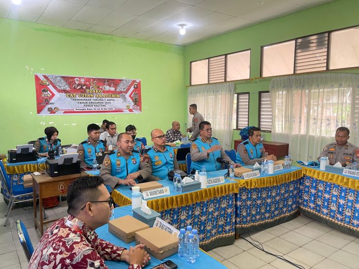 1.271 Peserta Seleksi Penerimaan Anggota Polri Ikuti Tes Akademik di Polda Kalteng