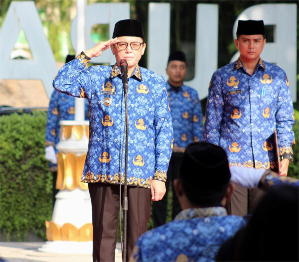 Pemkab Bojonegoro Gelar Upacara Hari Pendidikan Nasional, Terus Gotong Royong untuk Gerakan Merdeka Belajar