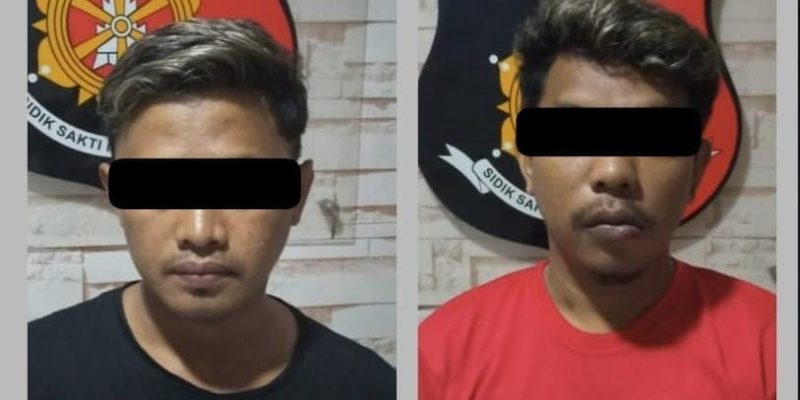 Polsek Krembangan Amankan Dua Terduga Pelaku Judi Online di Pasar Podomoro