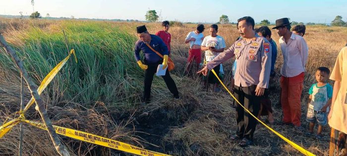 Diduga Mayat Berjenis Perempuan Ditemukan Hangus Terbakar, Satreskrim Polres Bangkalan Masih Tunggu Hasil Pemeriksaan Forensik
