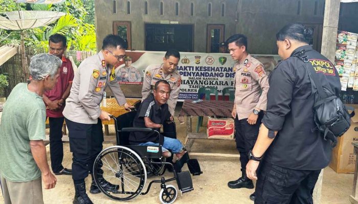 Polres Aceh Timur Gelar Bakti Kesehatan Peduli Disabilitas Sambut Hari Bhayangkara ke-78