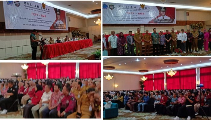 Pj. Bupati Bolmong Jusnan C Mokoginta Dampingi Wagub Sulut Steven O.E Kandouw di Forum FKPT-BMR