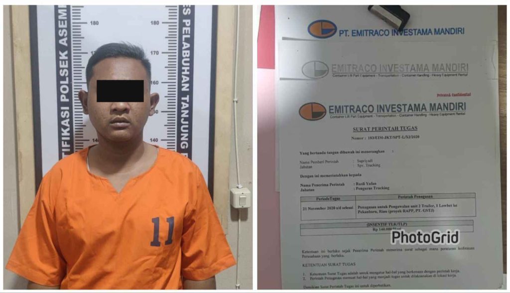 Polsek Asemrowo Bongkar Kasus Pencurian Kabel Dinamo Milik PT ETM Surabaya