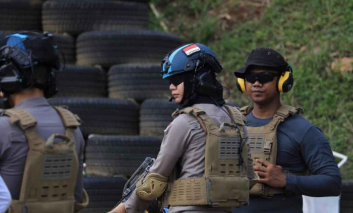 Putri “Bon-Bon” Polwan Polres Tuban Yang Pertama Tergabung Dalam Pasukan Perdamaian.