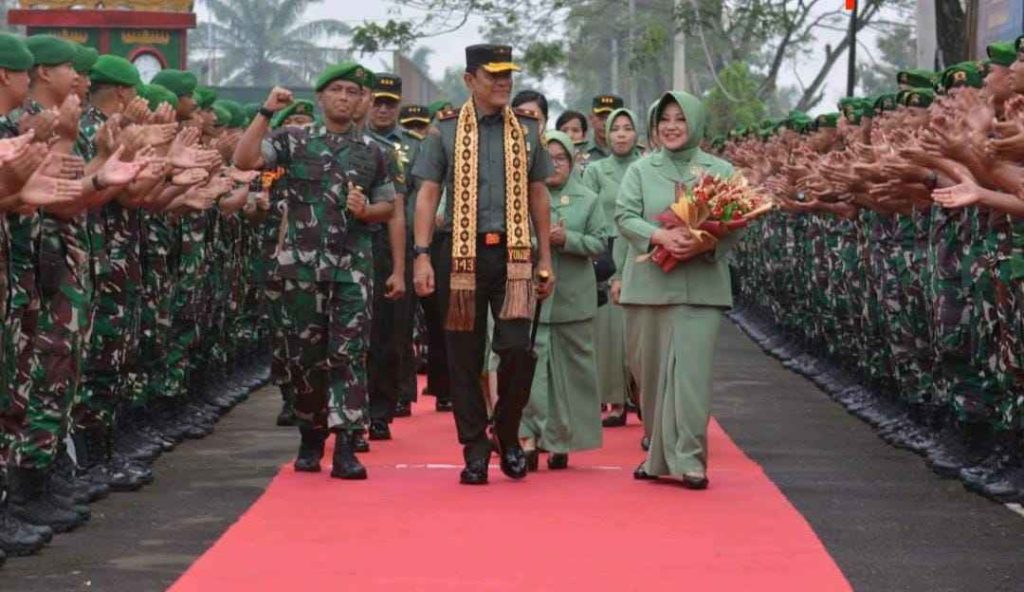 Danrem 043/Gatam, Tegas Larang Adanya Kekerasan Dalam Rumah Tangga Prajurit Yonif 143/TWEJ