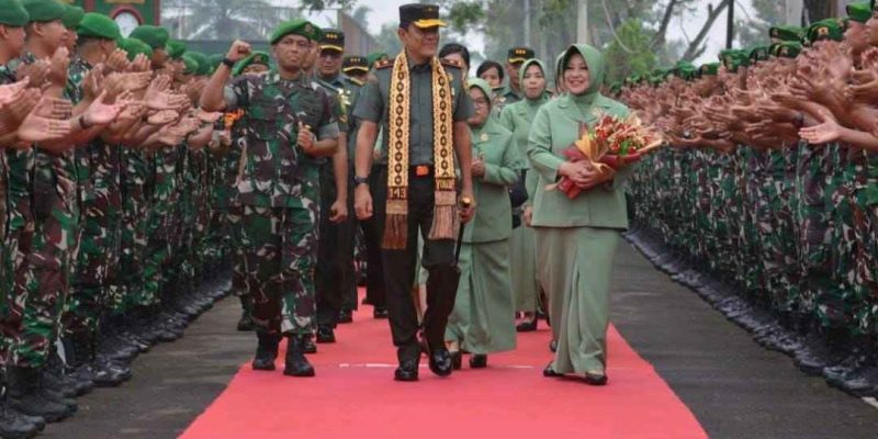 Danrem 043/Gatam, Tegas Larang Adanya Kekerasan Dalam Rumah Tangga Prajurit Yonif 143/TWEJ