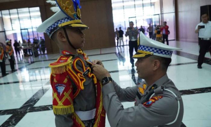 Ditlantas Polda Jatim Gelar Lomba Polisi Cilik Jelang Hari Bhayangkara ke – 78.