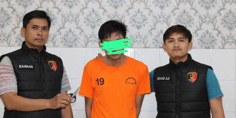 Unit Reskrim Polsek Genteng Polrestabes Surabaya Bekuk Pelaku Curanmor Berbekal Gunting