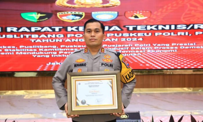 Polres Nganjuk Raih Penghargaan IKPA Terbaik di Lingkup Polri Tahun 2023 dari Kemenkeu RI